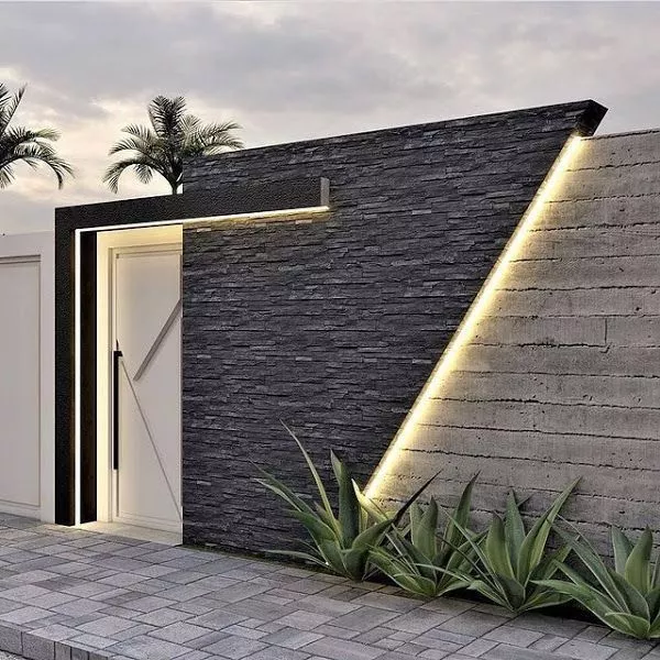 جماليات السور افكار مبتكرة لتصميم سور منزل يضفي جاذبية واناقة